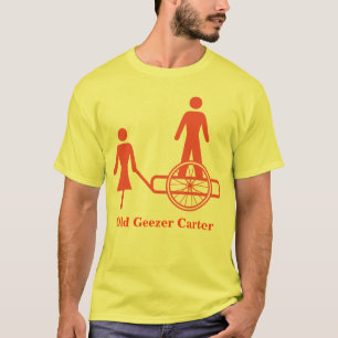 Gammal gubbe Carter R Basic T-Shirt Mall