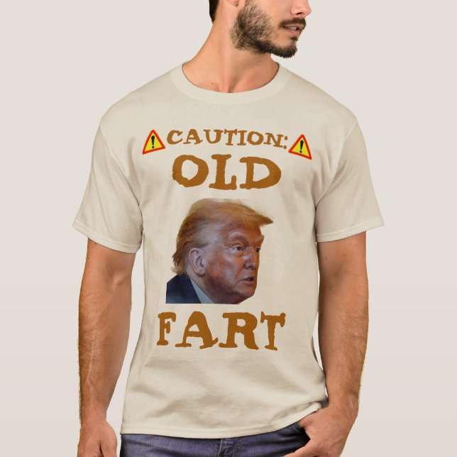 Gammal Gubbe T-Shirt (Framsida)