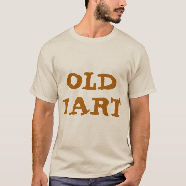 Gammal Gubbe T-Shirt (Framsida)