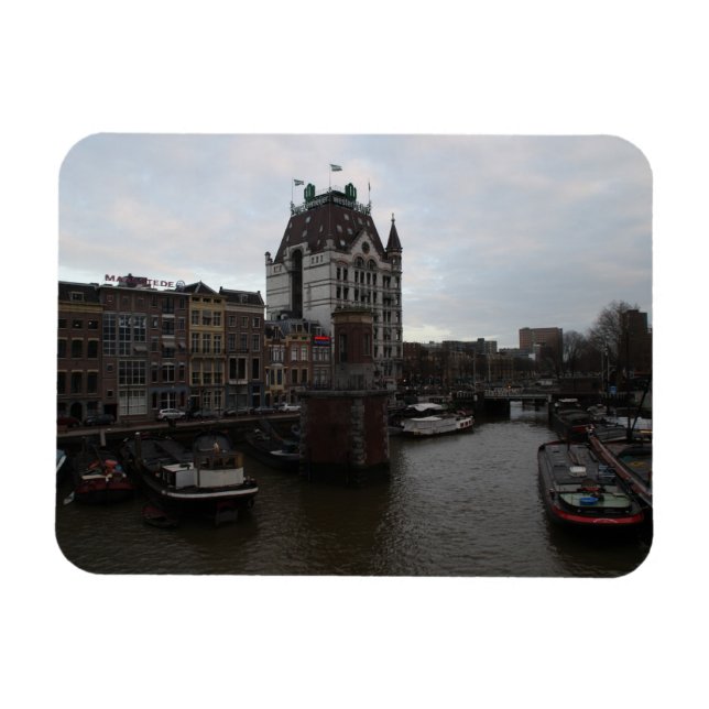 Gammal hamn, Rotterdam Magnet (Horisontell)