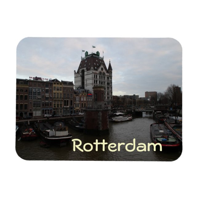 Gammal hamn, Rotterdam Magnet (Horisontell)