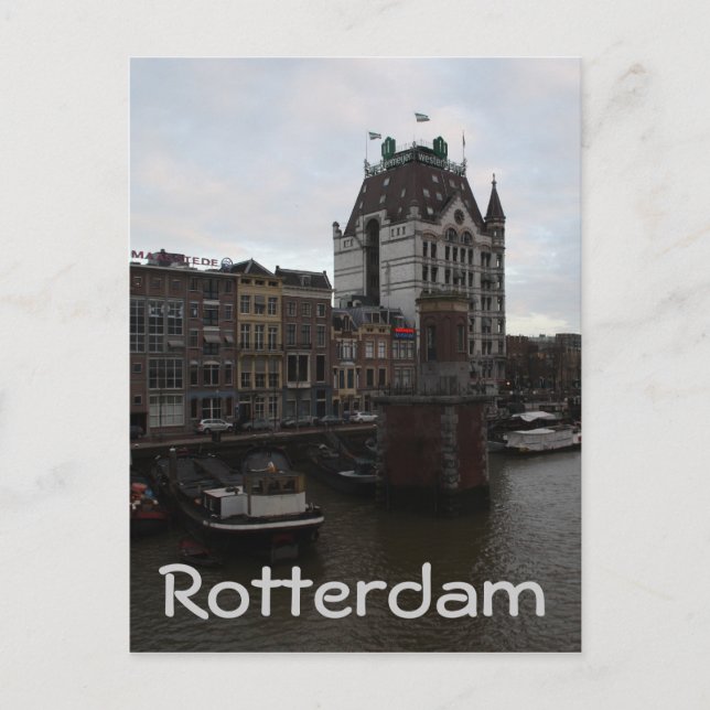 Gammal hamn, Rotterdam Vykort (Framsida)