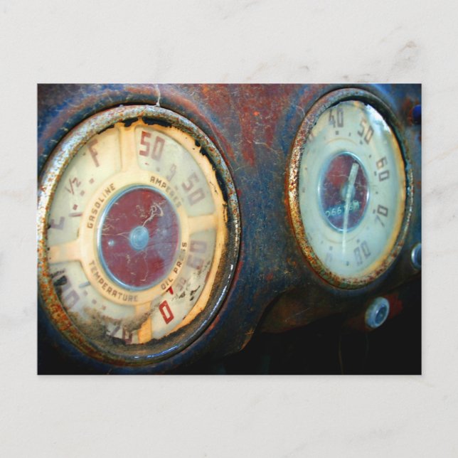 Gammal hastighet vykort (Framsida)