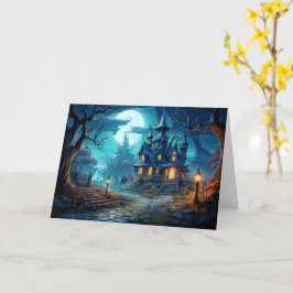 Gammal hemlig kammare | HAPPY HALLOWEEN Kort