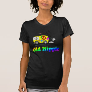 Gammal HippiebussT-tröja Tee Shirt