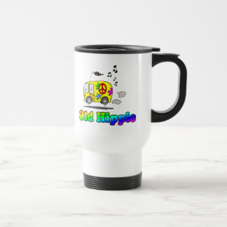 Gammal Hippiebusstravel mug Resemugg