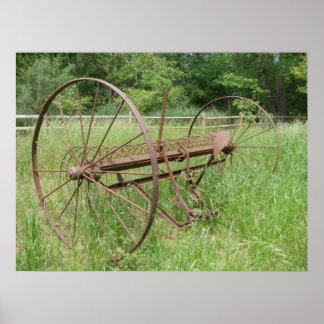 Gammal hö-linje 2 poster