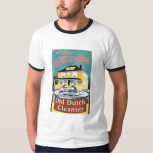 Gammal holländsk CleanserANNONS 1915 för T-tröj Tee