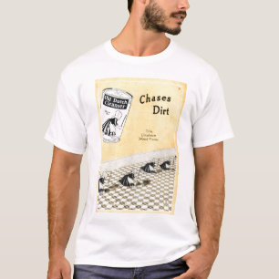 Gammal holländsk Cleanserskjorta för vintage Tee