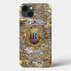 Gammal Hollywood chic elegant Monogram