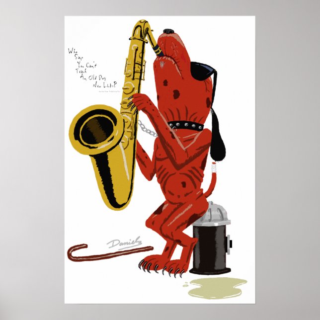 Gammal Hund, nya Slickat Poster (Framsidan)