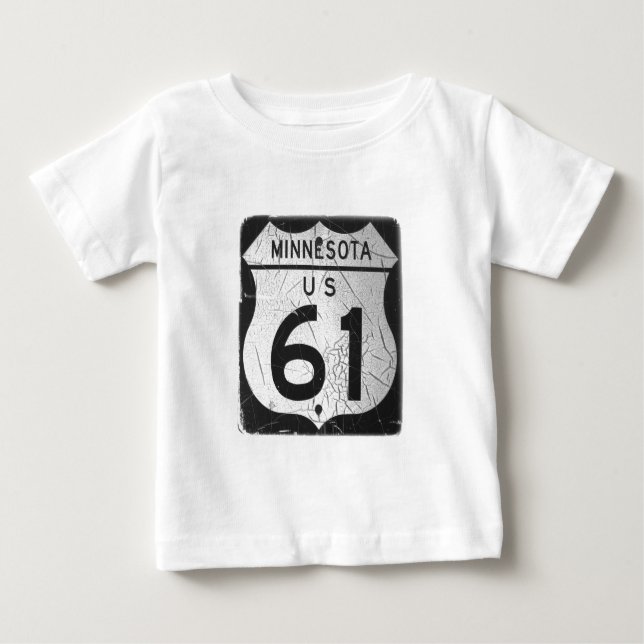 Gammal huvudväg 61 undertecknar tröja (Framsida)
