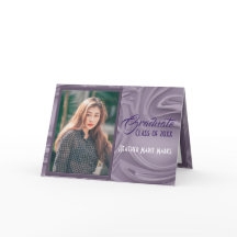 Gammal inbjudan till fotoparti i Lavender Studente