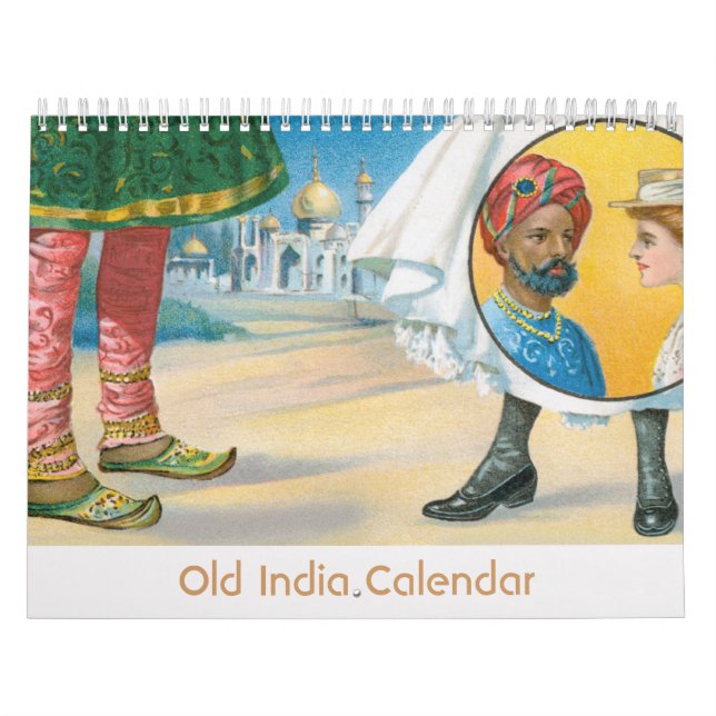Gammal Indien kalender (Omslag)