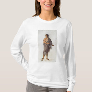 Gammal indisk man t-shirt