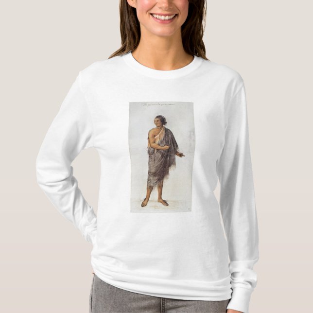 Gammal indisk man t-shirt (Framsida)