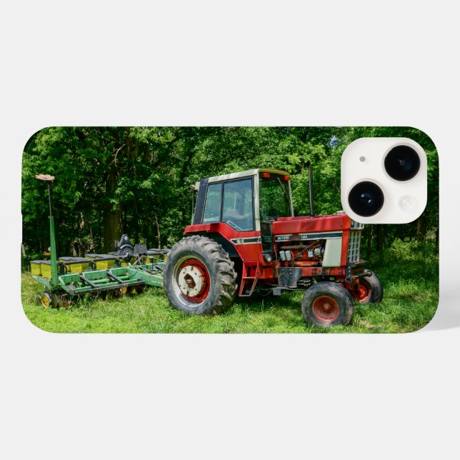 Gammal International Traktor (Baksida (horisontell))