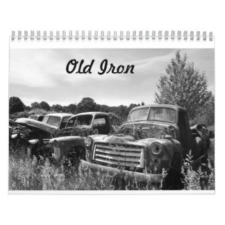 Gammal Järn Classic Cars Calendar Kalender