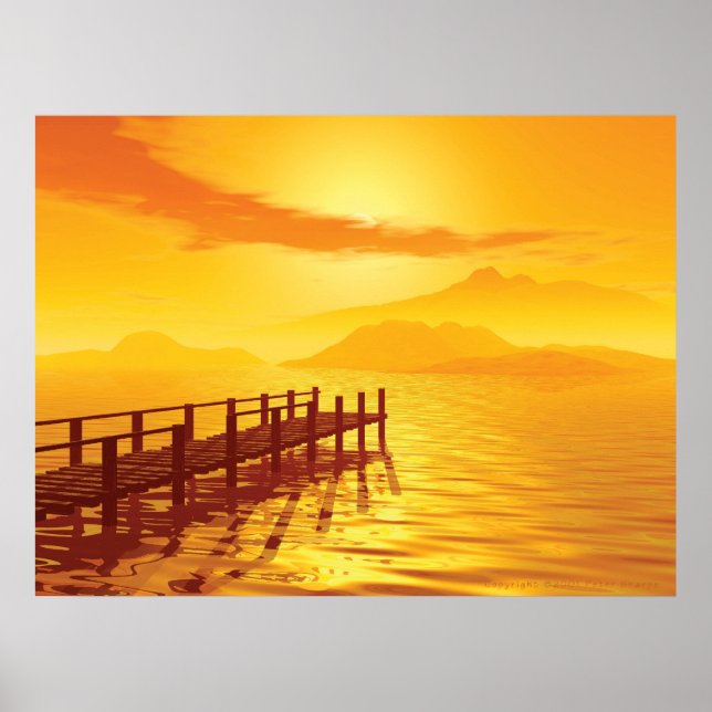 Gammal Jetty Poster (Framsidan)