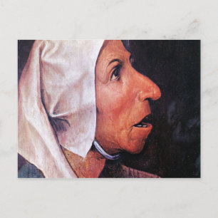 Gammal jordbrukare av Pieter Bruegel Vykort