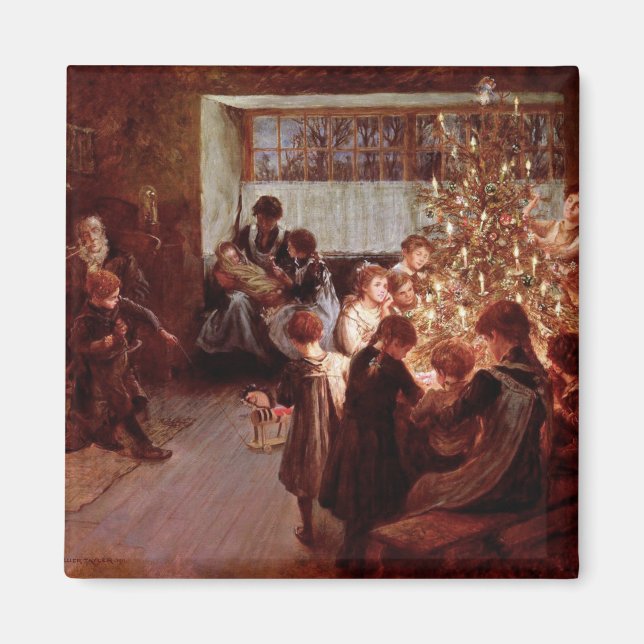 Gammal jul magnet (Framsidan)