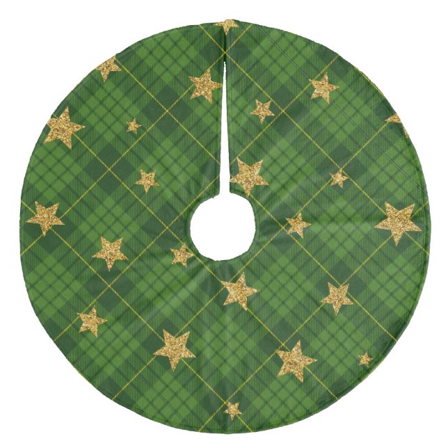 Gammal Julgransmatta Fleece (Framsidan)