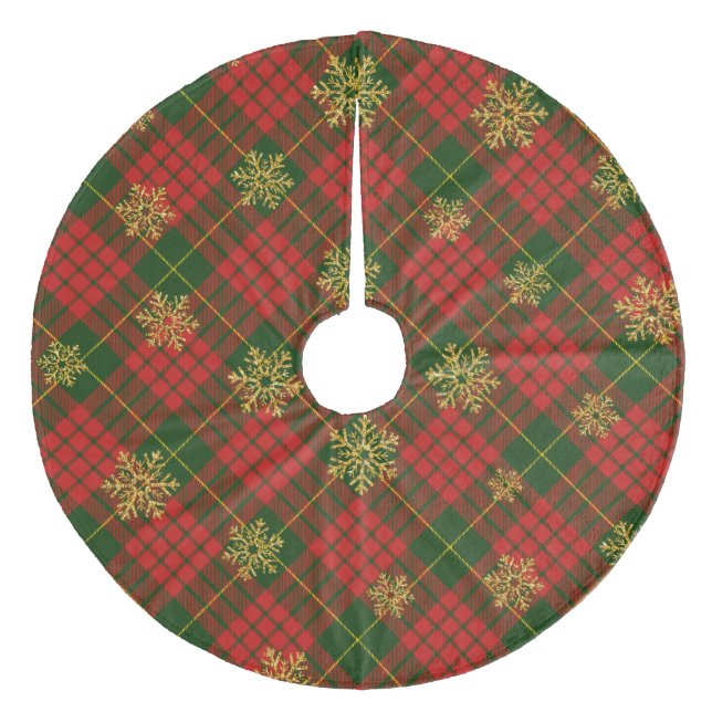 Gammal Julgransmatta Fleece (Framsidan)