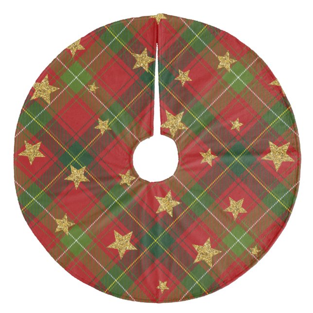 Gammal Julgransmatta Fleece (Framsidan)