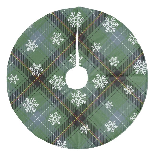 Gammal Julgransmatta Fleece (Framsidan)