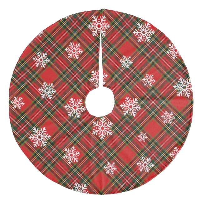 Gammal Julgransmatta Fleece (Framsidan)