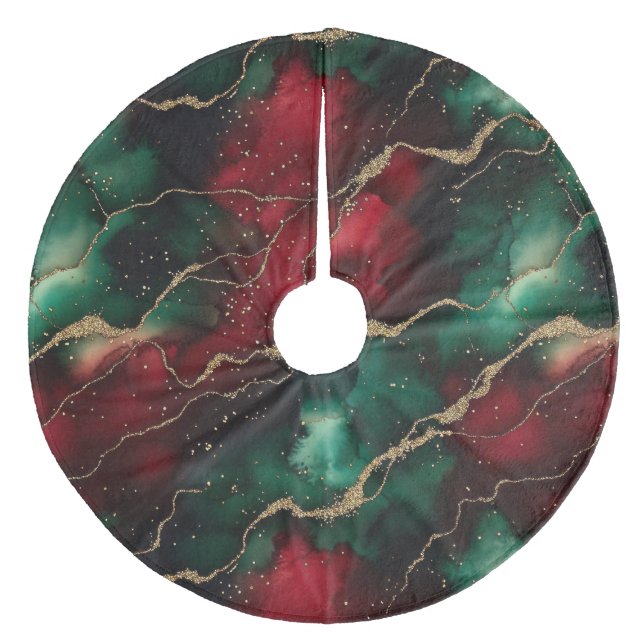 Gammal Julgransmatta Fleece (Framsidan)