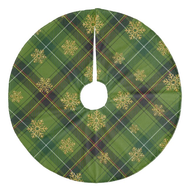 Gammal Julgransmatta Fleece (Framsidan)