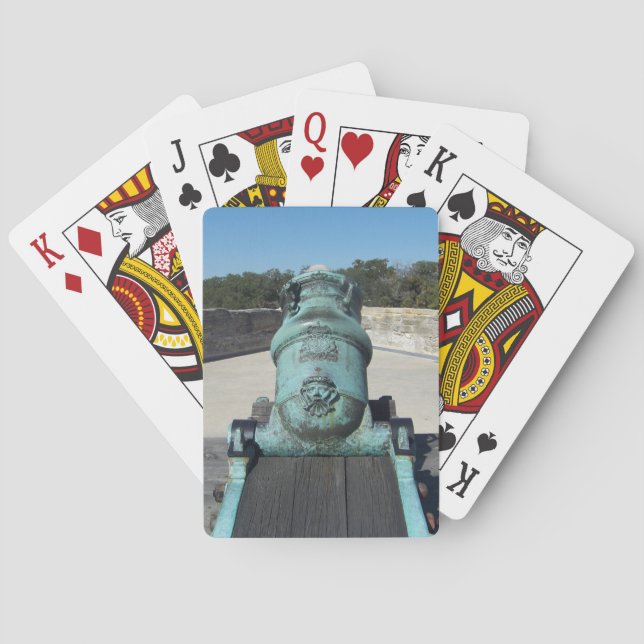 Gammal kanon kortlek (Baksidan)