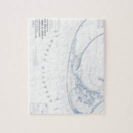 Gammal karta för Provincetown uddtorsk Pussel