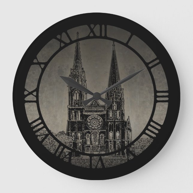 Gammal katedral stor klocka (Framsida)