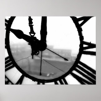 Gammal klocka poster