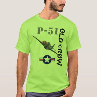 Gammal kråka P-51D Tee Shirt