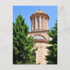 Gammal kyrka i Bucharest, rumänien Vykort