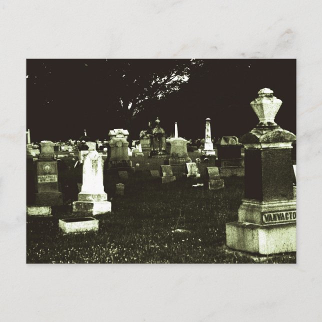 Gammal kyrkogård (2) vykort (Framsida)