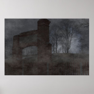 Gammal kyrkogård Poster