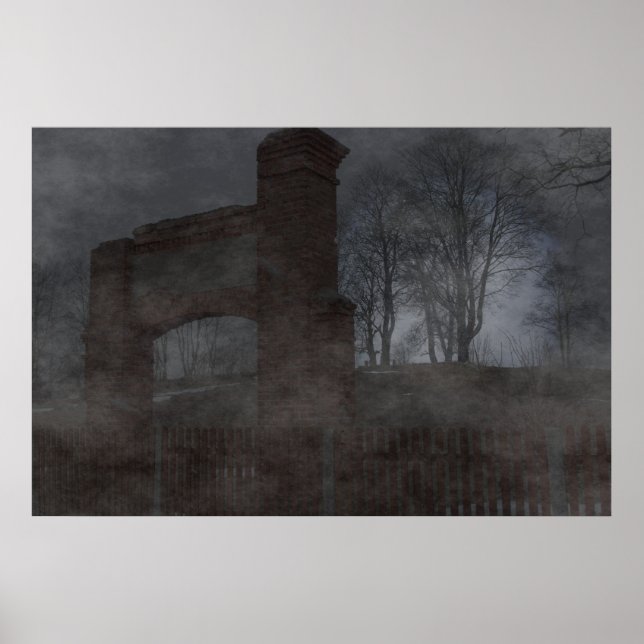 Gammal kyrkogård Poster (Framsidan)