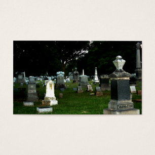 Gammal kyrkogård visitkort