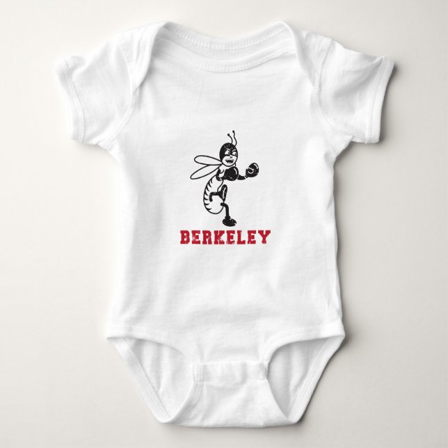 Gammal logotyp för Berkley högstadium T-shirt (Framsida)