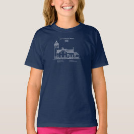 Gammal Mackinac Point Light - Michigan - AD T Shirt