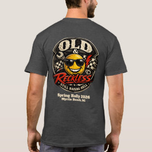 Gammal Man Biker T-shirt Myrtle Beach Bike Week