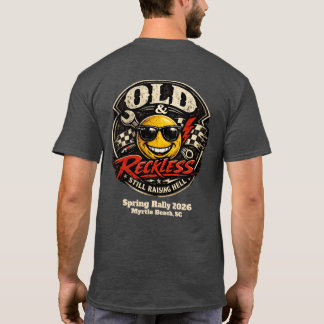 Gammal Man Biker T-shirt Myrtle Beach Bike Week