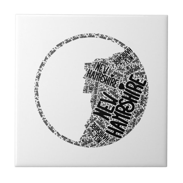 Gammal man i berget kakelplatta (Framsidan)