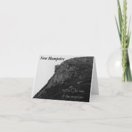 Gammal man i New Hampshire Kort