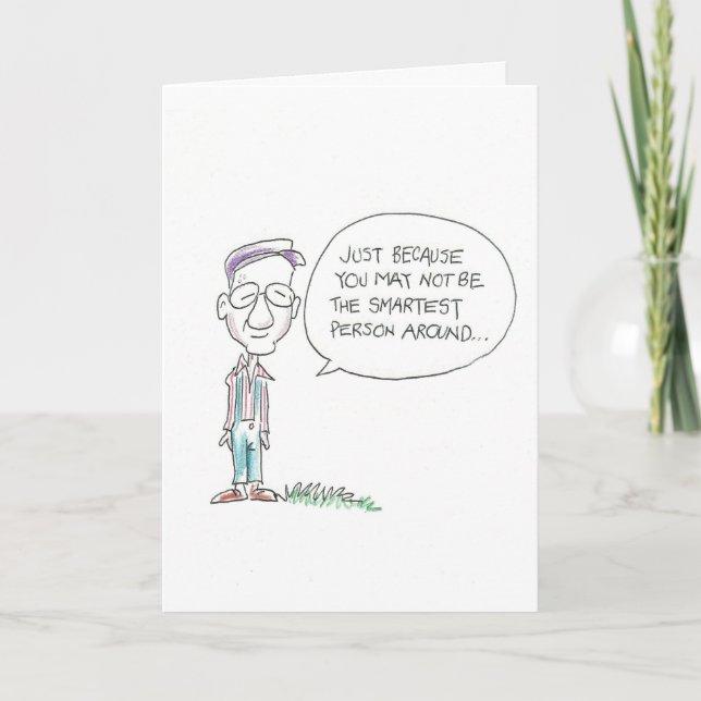 Gammal man  inte smart kort (Framsida)