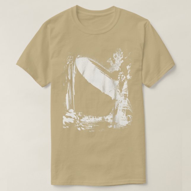 Gammal man med Lantern 1 T Shirt (Design framsida)